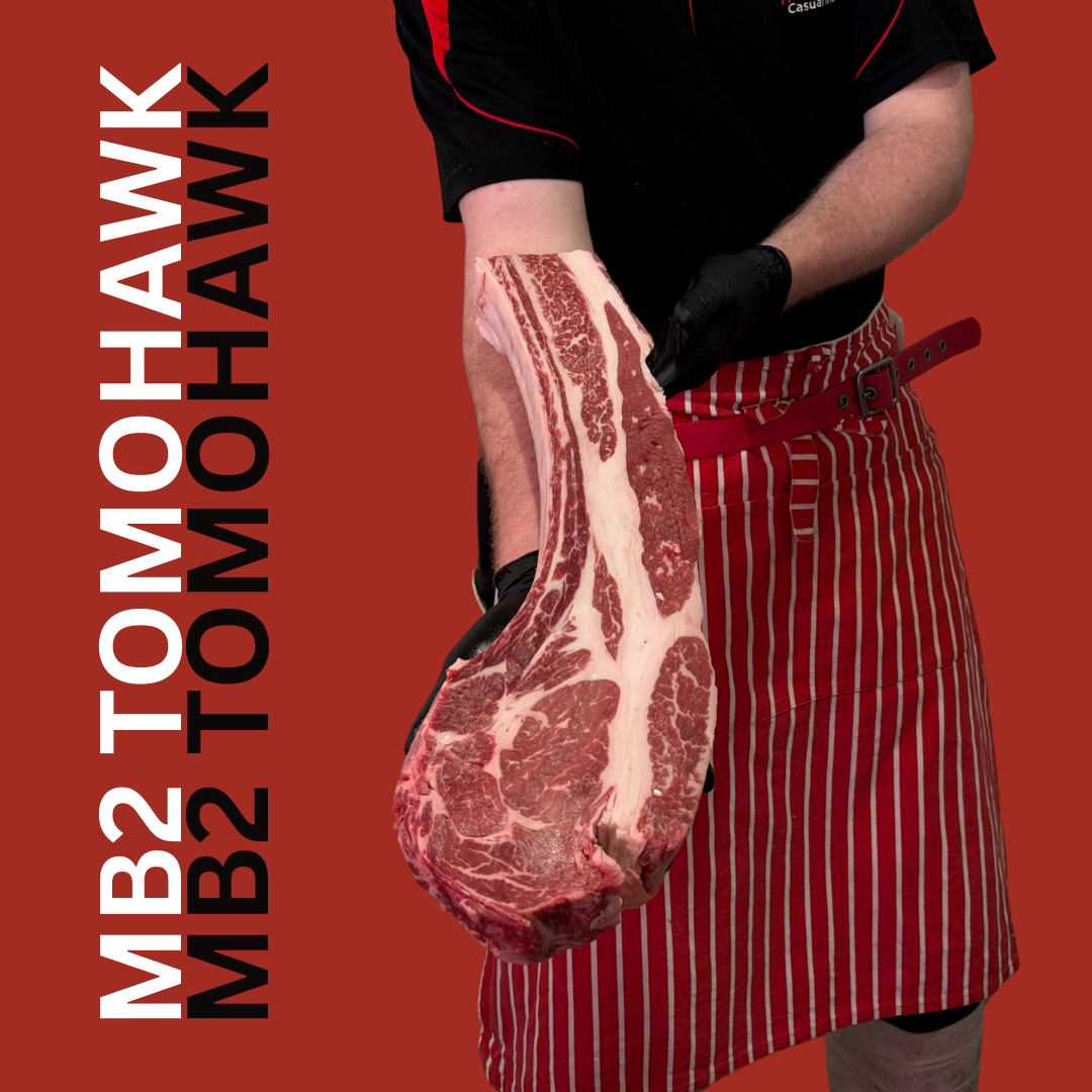 MB2 ANGUS TOMOHAWKS (AVG 2.35KG)- ONLY 16 AVAILABLE