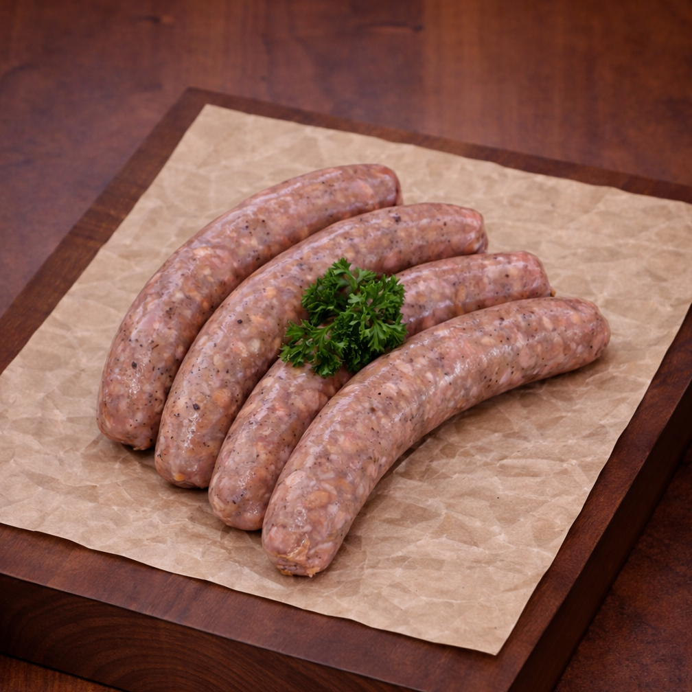 Beef Cracked Pepper & Worcestershire Sausages (600g)