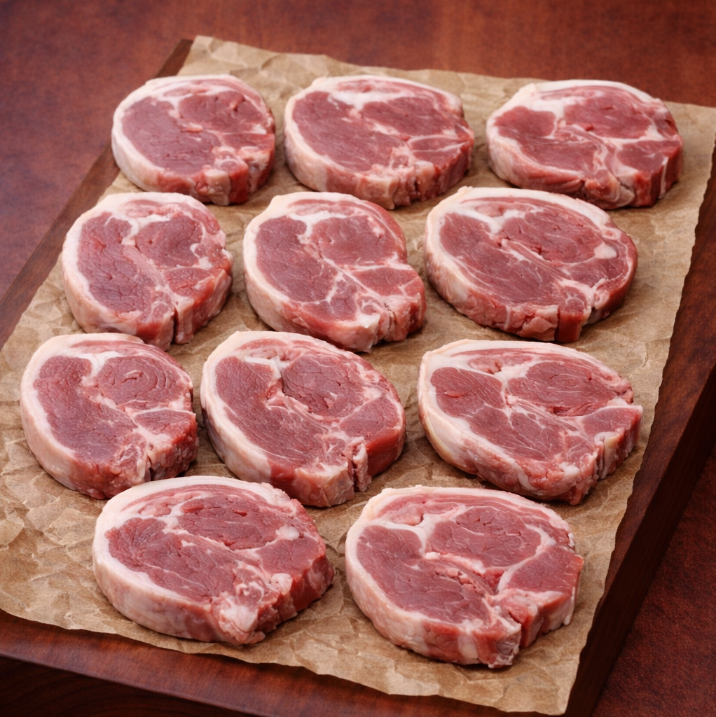 Free Range Lamb Loin Chops 2KG - $45.98/kg (Approx 12)