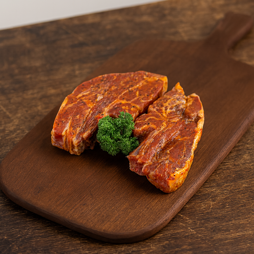 Free Range Lamb Mint and rosemary Chops (600g)