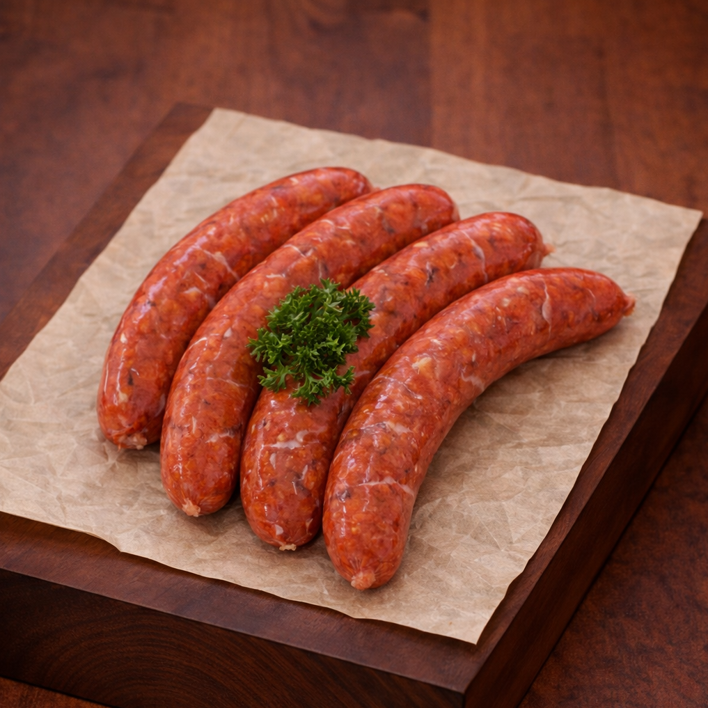 Smokey Beef Brisket Sausages (600g)