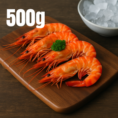 Tiger prawns (500g)