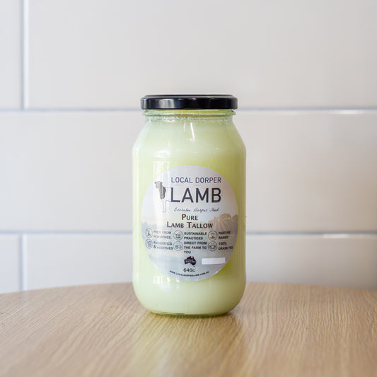 Pure Lamb Tallow - Local Dorper