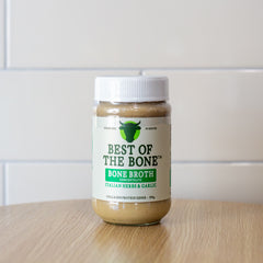 Bone Broth Concentrate Italian Herbs and Garlic