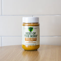 Bone Broth Concentrate Organic Tumeric and Ginger