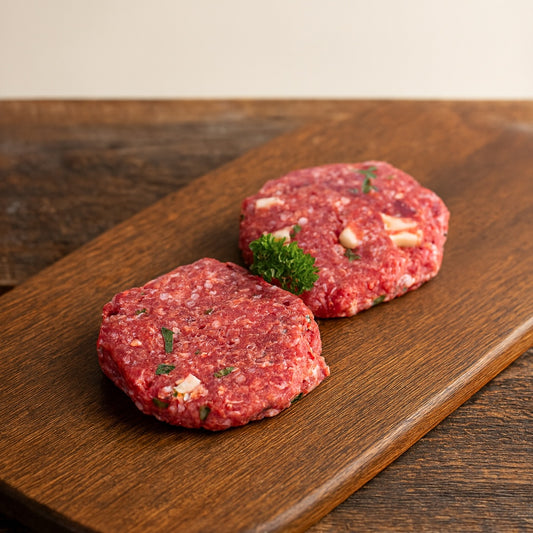 Beef Wagyu, Beetroot & Cheese Burger