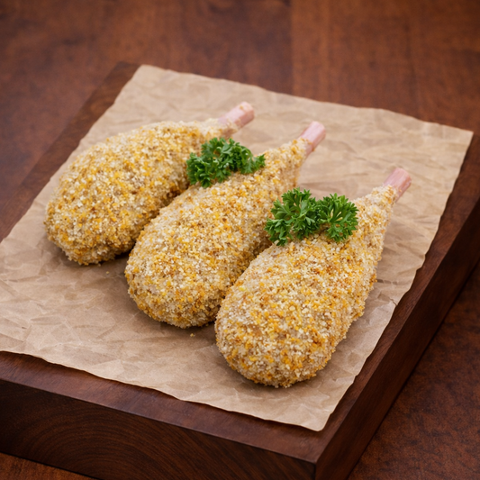 Free Range Crumbed Lamb Cutlets (500g)