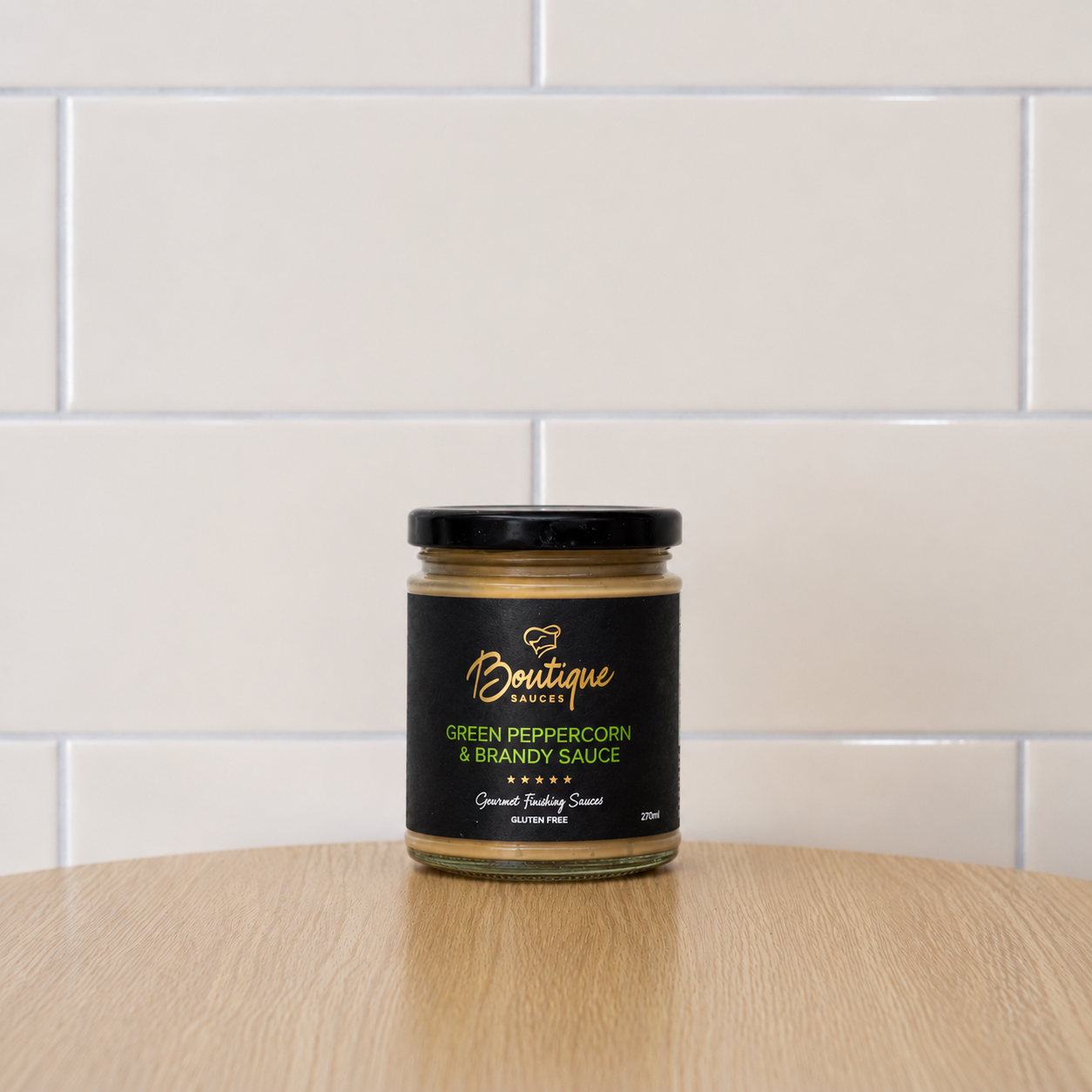Boutique Sauces Green Peppercorn and Brandy