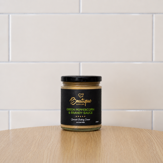 Boutique Sauces Green Peppercorn and Brandy