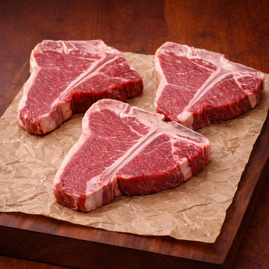 Standard T-Bone Pack - 1kg (3 Steaks)